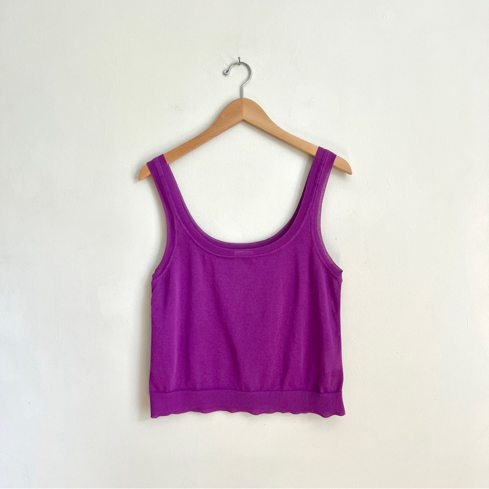 Club Monaco Purple Women's Tank Top